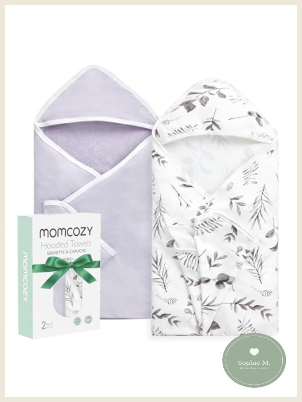 Hooded Baby Bath Towel Cotton Viscose Soft Absorbent Newborn Toddler